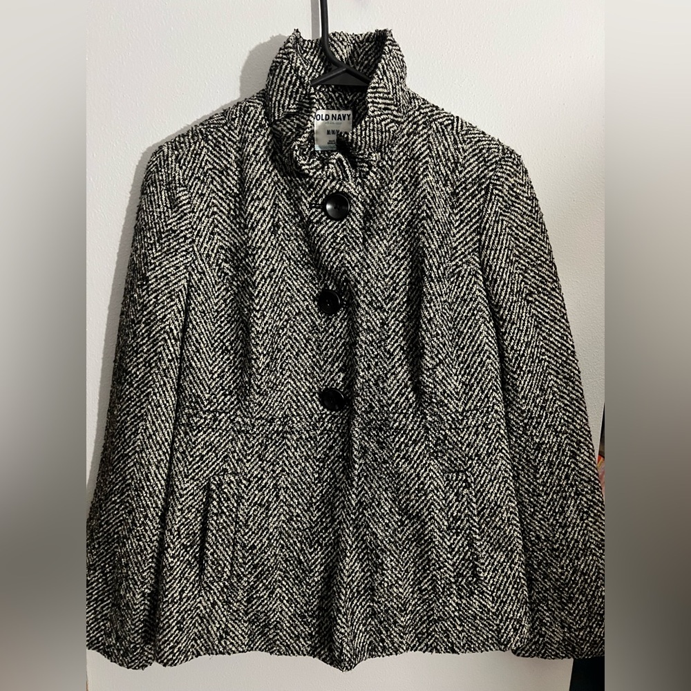 Old Navy Monochrome Knit Cardigan